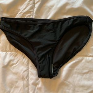 Black bikini bottom
